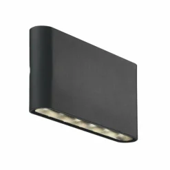 Luminaires Nordlux Lampe murale d'extérieur Nordlux KINVER LED Noir, 1 lumière