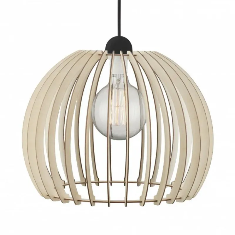 Luminaires Scandinaves-Luminaires Nordlux Lampe pendante Nordlux CHINO 40 Noir, 1 lumière