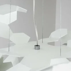 Luminaires Zava Luce Lampe pendante Zavaluce Andromeda Blanc, 1 lumière* Suspensions