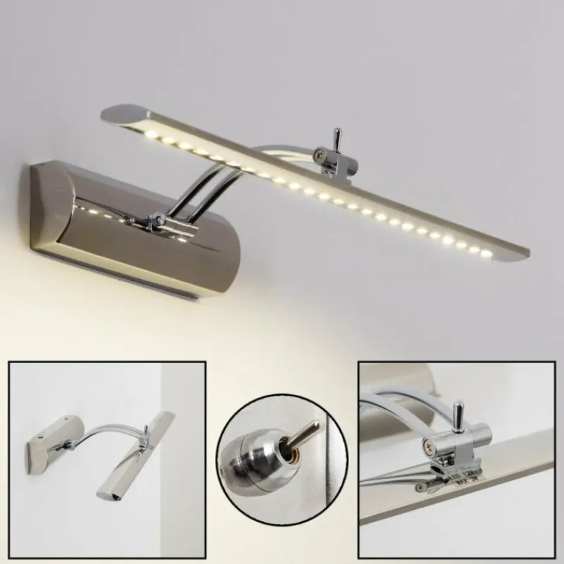 hofstein Lampe pour écran Liberia Picture LED Chrome, 1 lumière