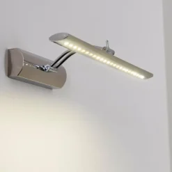 hofstein Lampe pour écran Liberia Picture LED Chrome, 1 lumière