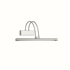 Luminaires Ideallux Lampe pour miroir Ideal Lux BOW LED Chrome, 66 lumières* Éclairage Led