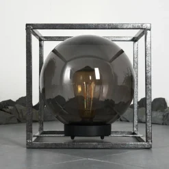 hofstein lampe solaire Albuquerque LED Argenté, 1 lumière