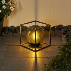 hofstein lampe solaire Albuquerque LED Argenté, 1 lumière