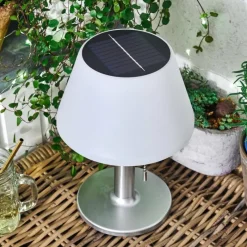 hofstein lampe solaire Alcudia LED Blanc, 1 lumière