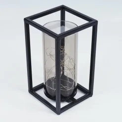 hofstein lampe solaire Aracaju LED Noir, 30 lumières