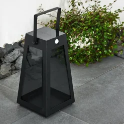 hofstein lampe solaire Arnhem LED Noir, 1 lumière