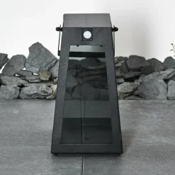 hofstein lampe solaire Arnhem LED Noir, 1 lumière