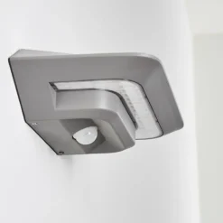 hofstein Lampe solaire Camden LED Gris, 1 lumière, Détecteur de mouvement