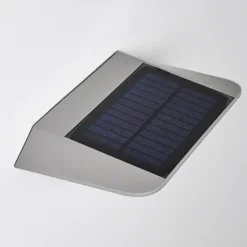 hofstein Lampe solaire Camden LED Gris, 1 lumière, Détecteur de mouvement