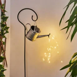 hofstein lampe solaire Dalen LED Noir, Argenté, 28 lumières