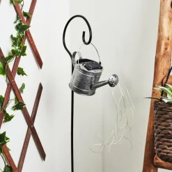 hofstein lampe solaire Dalen LED Noir, Argenté, 28 lumières