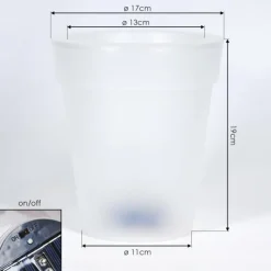 Luminaires Rustiques-hofstein lampe solaire Dimouri LED Blanc, 4 lumières