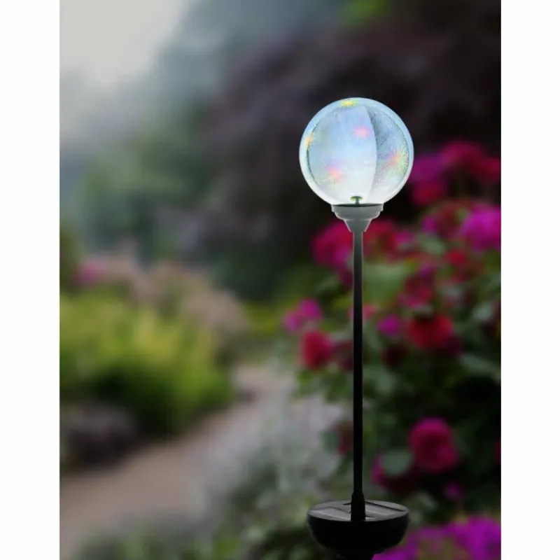 Luminaires Eglo lampe solaire Eglo KUGEL LED Noir, 1 lumière