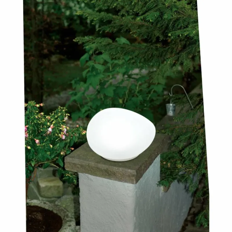 Luminaires Eglo lampe solaire Eglo KUGEL LED Blanc, 1 lumière