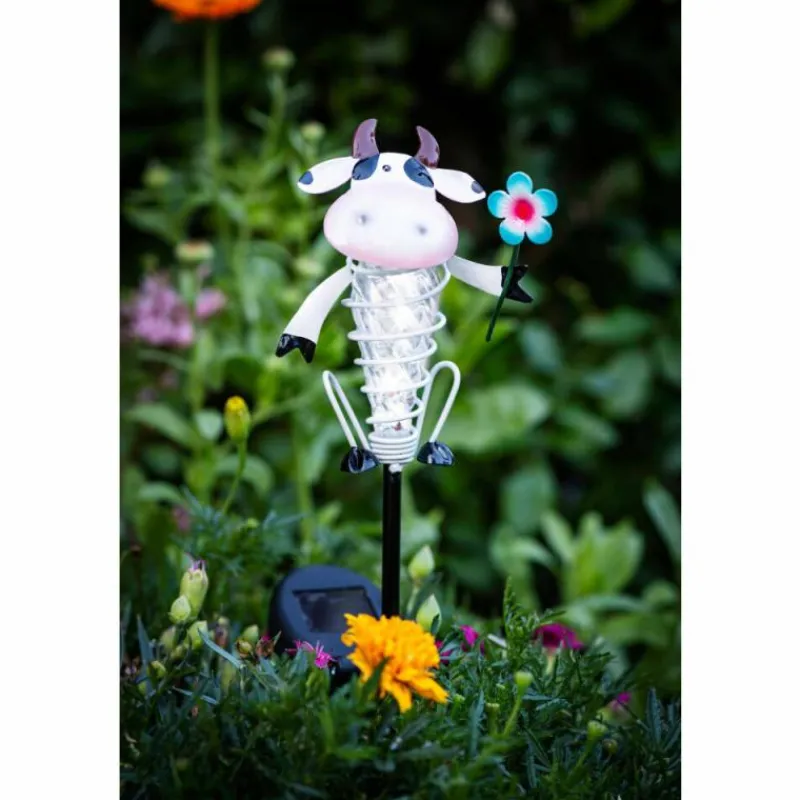 Luminaires Eglo lampe solaire Eglo KUH LED Noir, 4 lumières