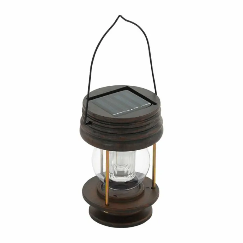Luminaires Eglo lampe solaire Eglo LATERNE LED Brun, 1 lumière