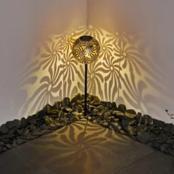 Lampes À Boules-hofstein lampe solaire Gilbert LED Argenté, 1 lumière