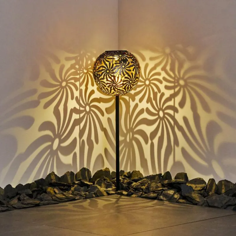 Lampes À Boules-hofstein lampe solaire Gilbert LED Argenté, 1 lumière