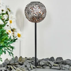 Lampes À Boules-hofstein lampe solaire Gilbert LED Argenté, 1 lumière