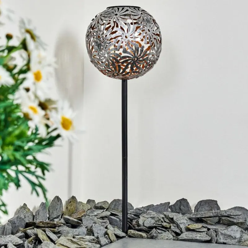 Lampes À Boules-hofstein lampe solaire Gilbert LED Argenté, 1 lumière