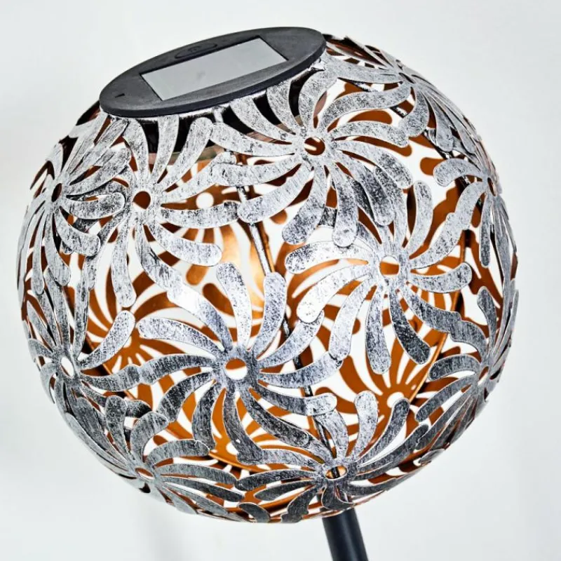 Lampes À Boules-hofstein lampe solaire Gilbert LED Argenté, 1 lumière