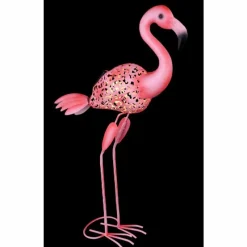Luminaires Globo Lighting lampe solaire Globo FLAMINGO LED Rose, 1 lumière