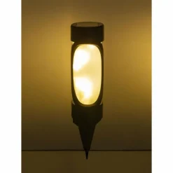 Luminaires Globo Lighting Lampe solaire Globo FRITT LED Noir, 1 lumière, Changeur de couleurs