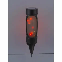 Luminaires Globo Lighting Lampe solaire Globo FRITT LED Noir, 1 lumière, Changeur de couleurs