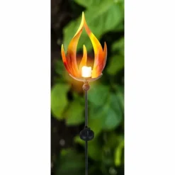 Luminaires Globo Lighting Lampe solaire Globo LAVA LED Noir, 10 lumières