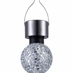 Luminaires Rustiques-Luminaires Globo Lighting lampe solaire Globo LED Acier inoxydable, 1 lumière