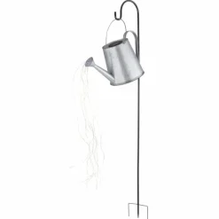 Luminaires Globo Lighting lampe solaire Globo LED Argenté, 80 lumières