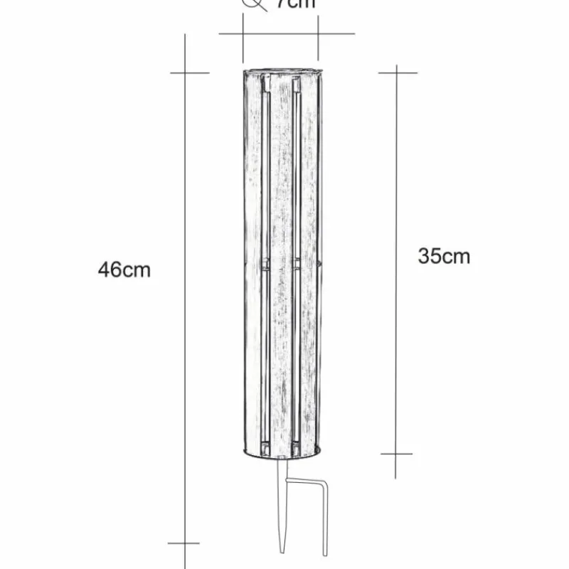 Luminaires Globo Lighting lampe solaire Globo LED Argenté, 1 lumière