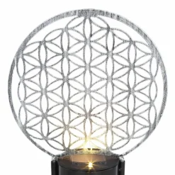 Lampes À Boules-Luminaires Globo Lighting lampe solaire Globo LED Argenté, 2 lumières