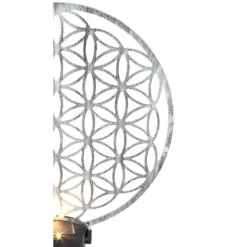 Lampes À Boules-Luminaires Globo Lighting lampe solaire Globo LED Argenté, 2 lumières