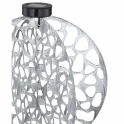 Lampes À Boules-Luminaires Globo Lighting lampe solaire Globo LED Argenté, 1 lumière