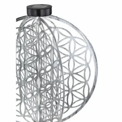 Lampes À Boules-Luminaires Globo Lighting lampe solaire Globo LED Argenté, 1 lumière