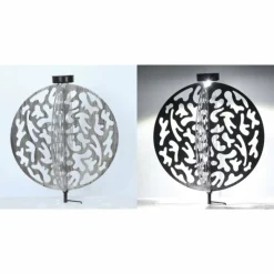 Lampes À Boules-Luminaires Globo Lighting lampe solaire Globo LED Argenté, 1 lumière