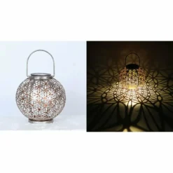 Luminaires Globo Lighting lampe solaire Globo LED Argenté, 1 lumière