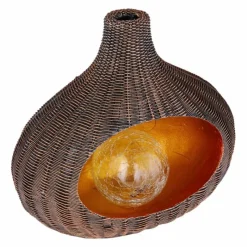 Luminaires Globo Lighting lampe solaire Globo LED Brun, 1 lumière