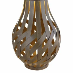 Lampes En Bois-Luminaires Globo Lighting lampe solaire Globo LED Brun, 1 lumière