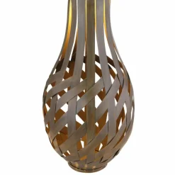 Lampes En Bois-Luminaires Globo Lighting lampe solaire Globo LED Brun, 1 lumière