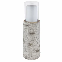 Lampes En Bois-Luminaires Globo Lighting lampe solaire Globo LED Bois clair, 12 lumières