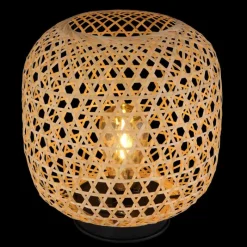 Lampes En Bois-Luminaires Globo Lighting lampe solaire Globo LED Brun, 1 lumière