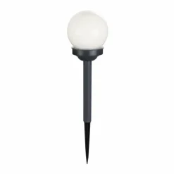 Lampes À Boules-Luminaires Globo Lighting lampe solaire Globo LED Gris, 1 lumière