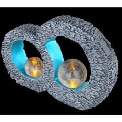 Luminaires Globo Lighting lampe solaire Globo LED Gris, 2 lumières