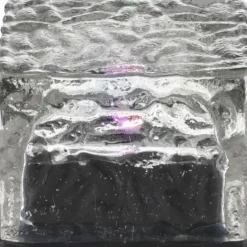 Luminaires Rustiques-Luminaires Globo Lighting Lampe solaire Globo LED Noir, Transparent, 1 lumière, Changeur de couleurs