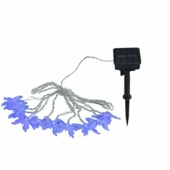 Luminaires Globo Lighting Lampe solaire Globo LED Noir, 10 lumières, Changeur de couleurs