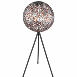 Lampes À Boules-Luminaires Globo Lighting lampe solaire Globo LED Noir, 1 lumière