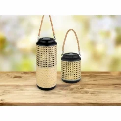 Luminaires Globo Lighting lampe solaire Globo LED Noir, 1 lumière